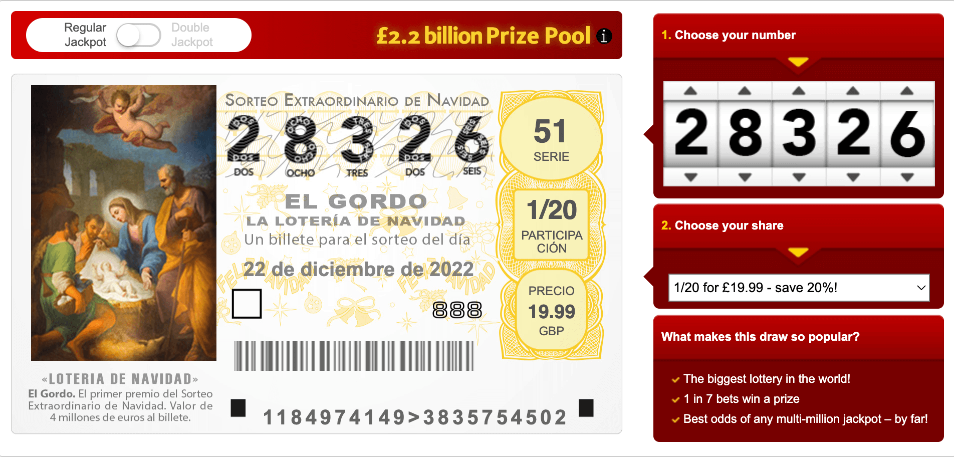 El-Gordo-Prize-Pool