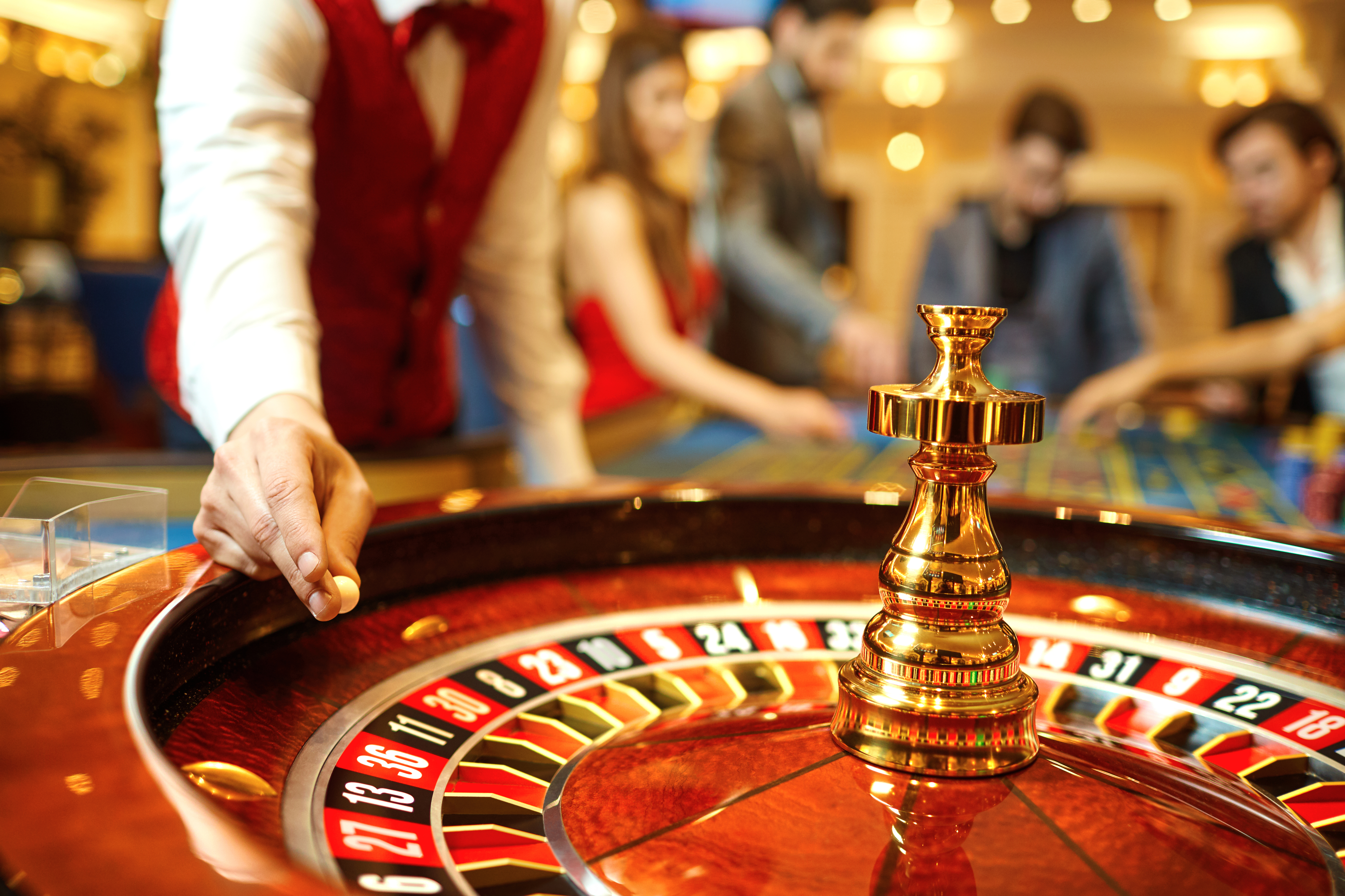 Roulette Tisch in einem der ältesten Casinos der Welt