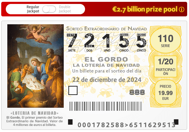 El Gordo ticket