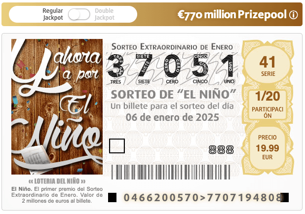 El Niño ticket