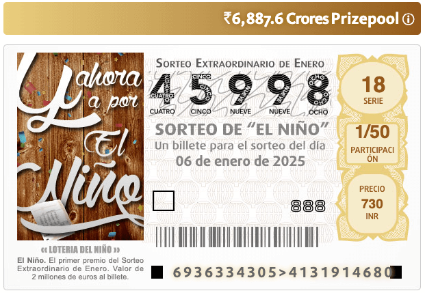 El Niño ticket